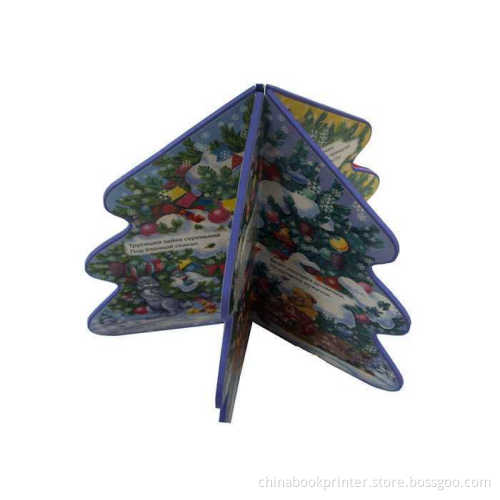 Die cut different shaped custom comic book for kids